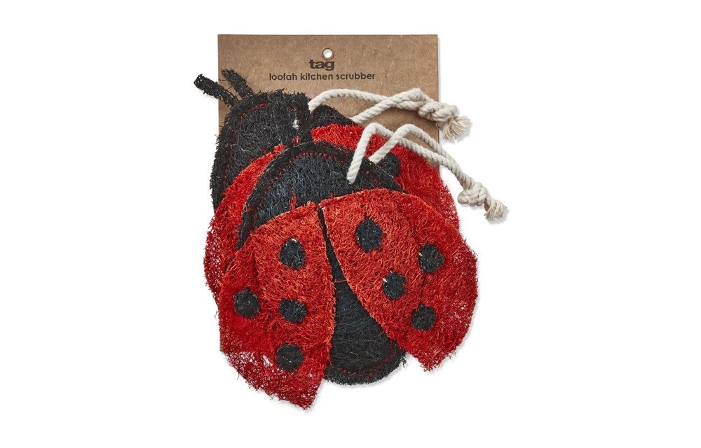 Ladybug Loofah Scrubber