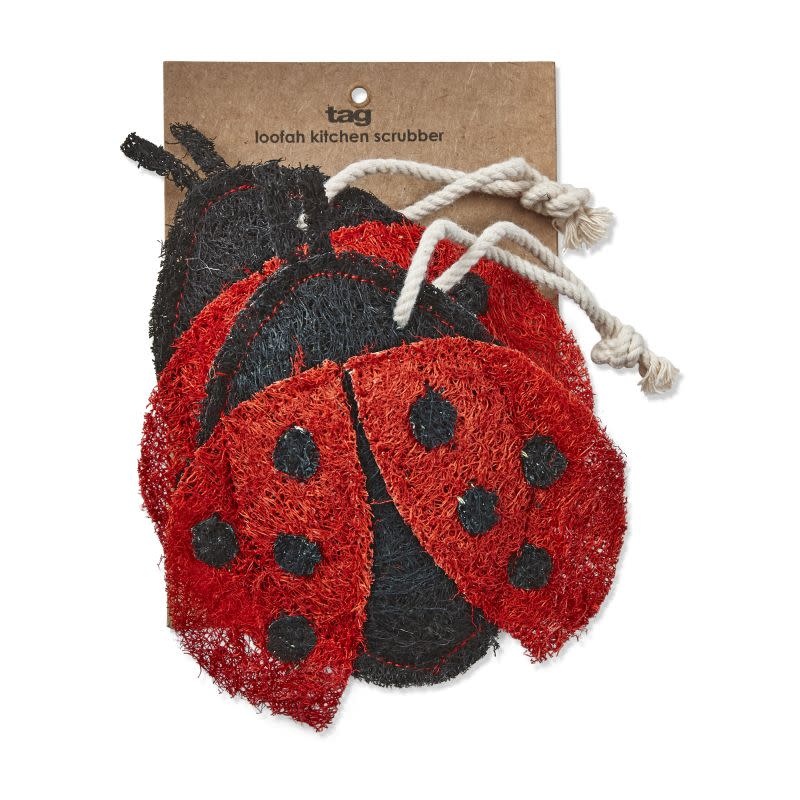 Ladybug Loofah Scrubber