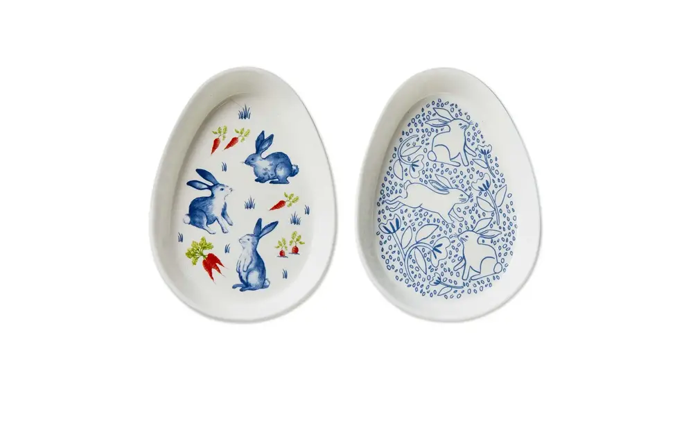 Easter Bunny Egg Dish ASMT