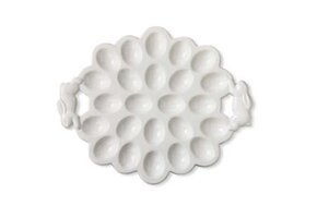 Binky Bunny Handle Egg Platter