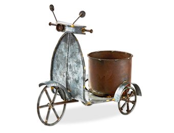 Vintage Scooter Planter