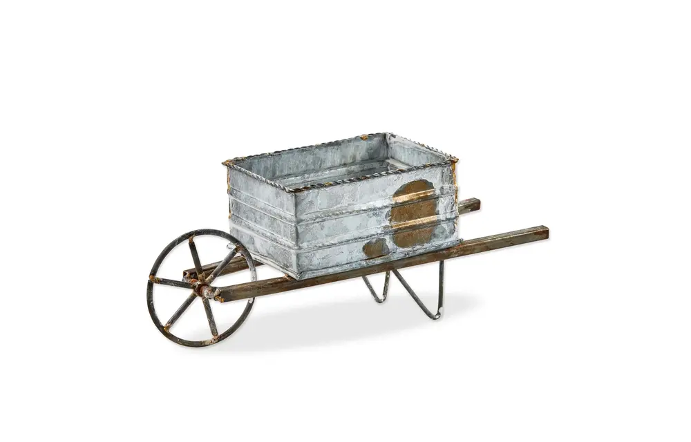 Vintage Wheelbarrow Planter