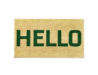 Hello PVC Coir Mat