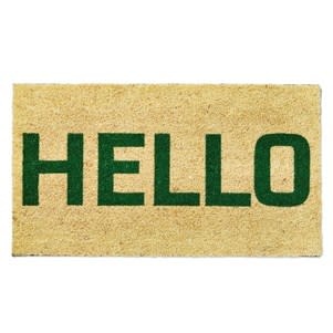 Hello PVC Coir Mat