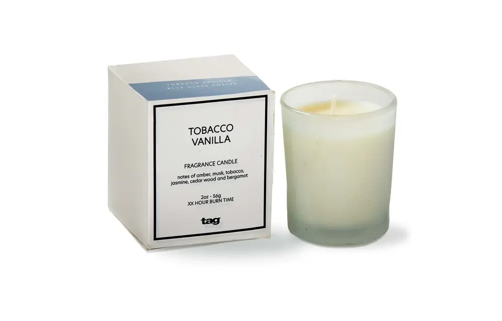 Tobacco Vanilla Votive Candle