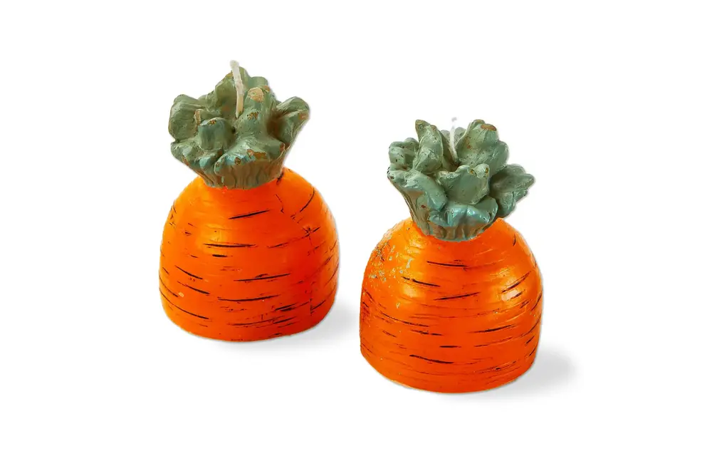 Carrot Candle