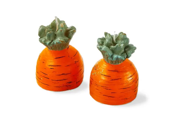 Carrot Candle