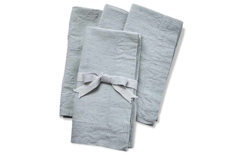 Threads Slub Napkin S/4 Light Blue