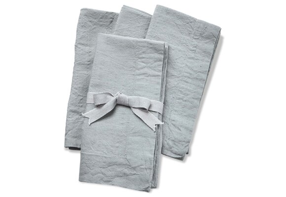Threads Slub Napkin S/4 Light Blue