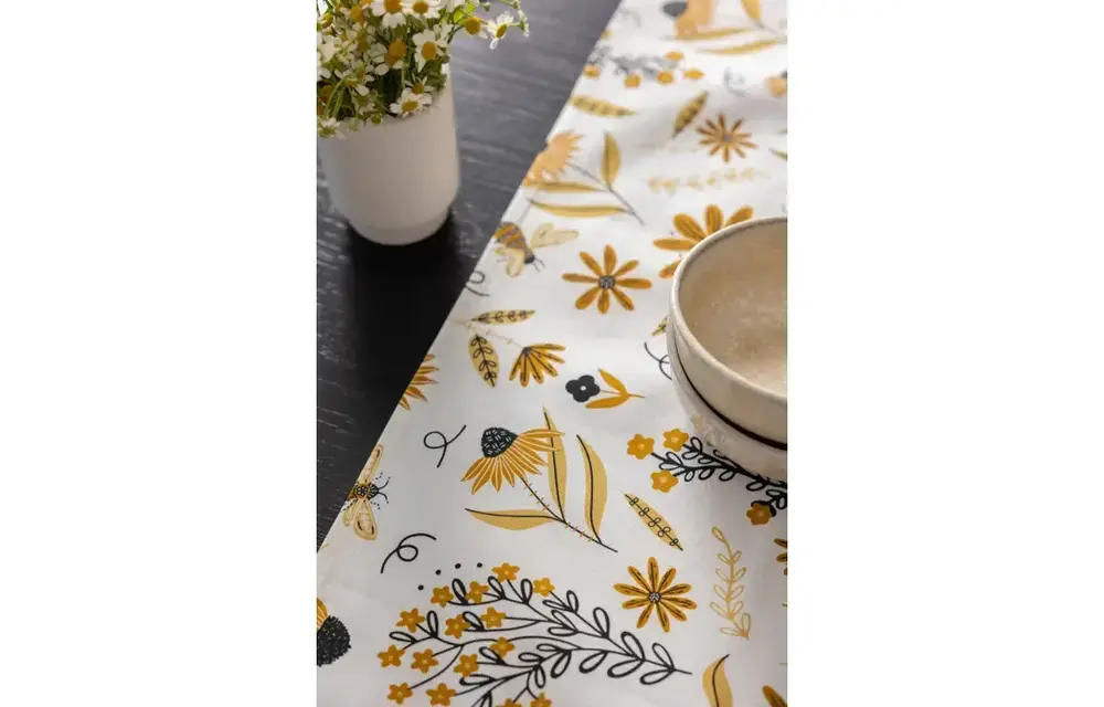 Bee Garden Table Runner