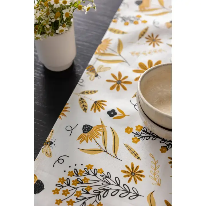 Bee Garden Table Runner