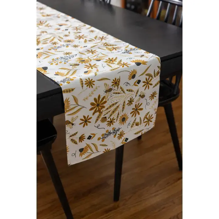 Bee Garden Table Runner