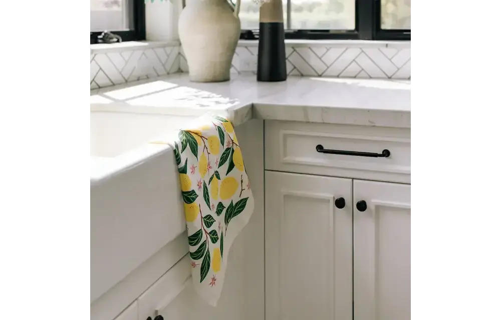 Lemon Grove Tea Towel