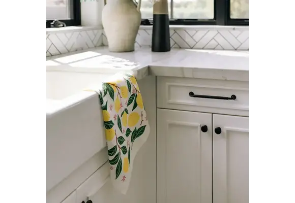 Lemon Grove Tea Towel