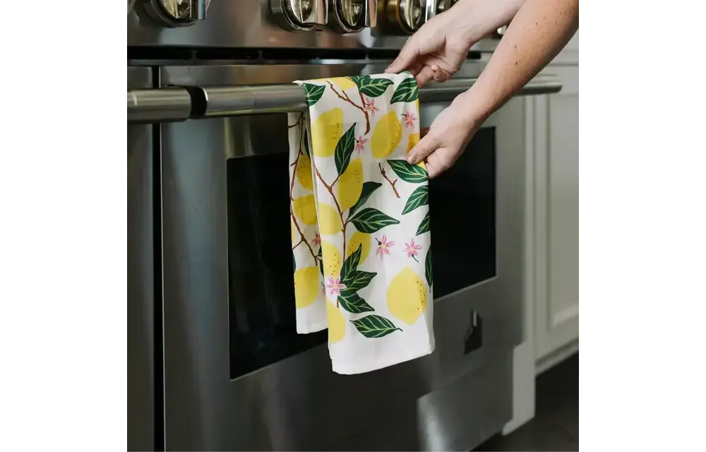 Lemon Grove Tea Towel