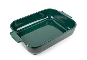 Appolia Rectangular Baker, 10 in, Forest Green