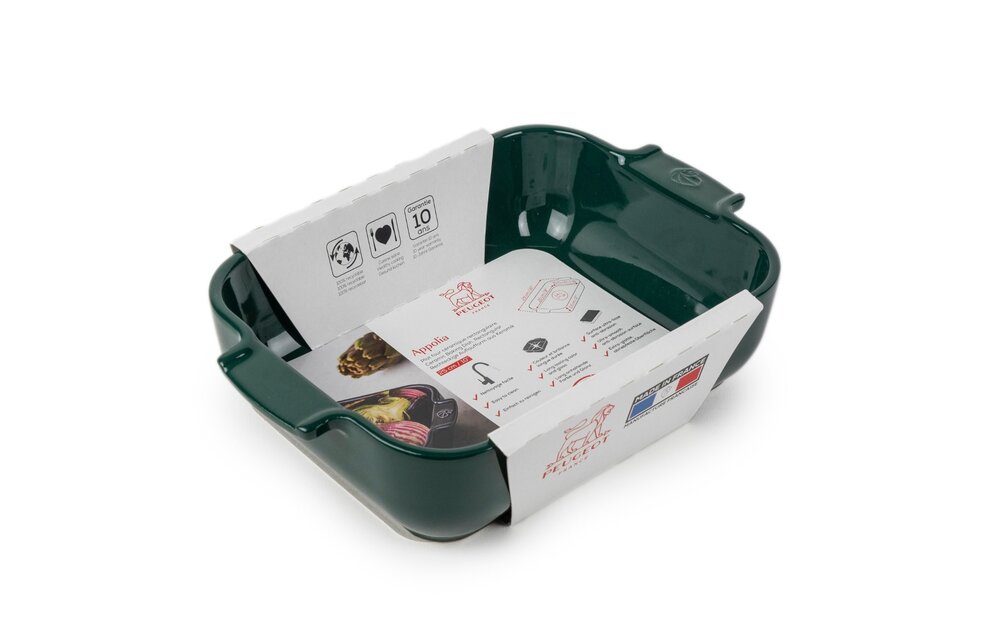 Appolia Rectangular Baker 10'' Forest Green