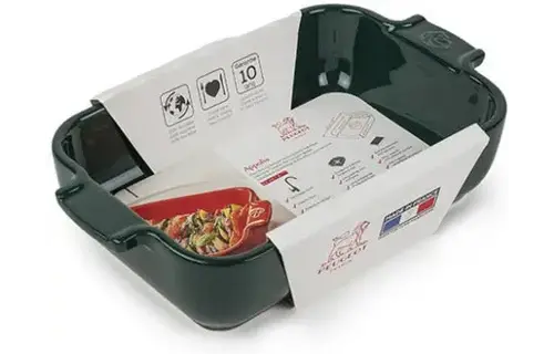 Appolia Rectangular Baker 13'' Forest Green