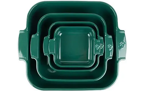 Appolia Square Baker 7" Forest Green