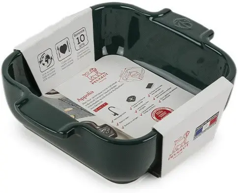 Appolia Square Baker 7" Forest Green