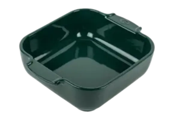 Appolia Square Baker, 8 in, Forest Green