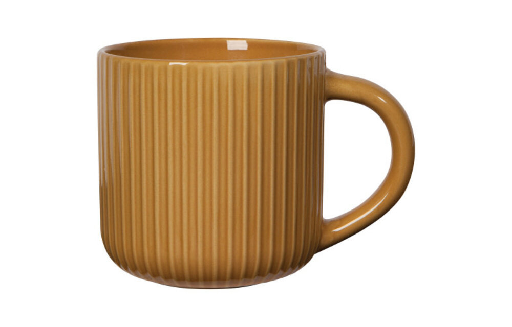 Mug Fluted Saffron