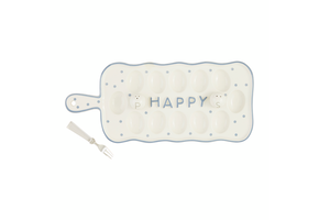 Happy Deviled Egg Tray Set