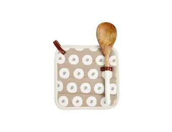 Chambray Pot Holder Spoon Set