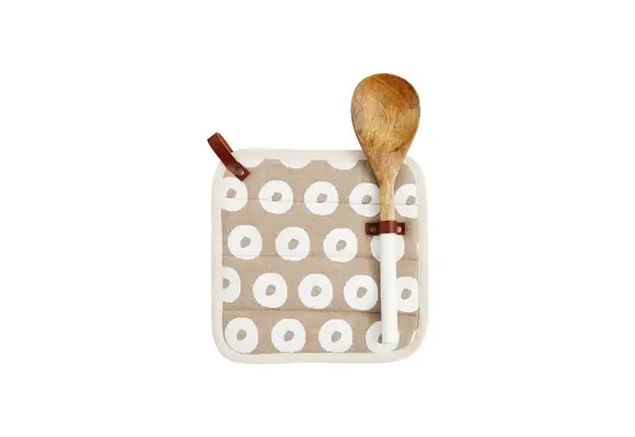 Chambray Pot Holder Spoon Set