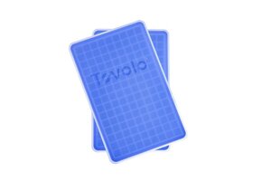 Mini Cube Ice Tray Set of 2 - Stratus Blue - DISCONTINUED