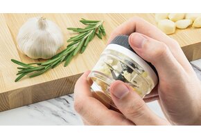Twist and Chop Mini Mincer - Charcoal
