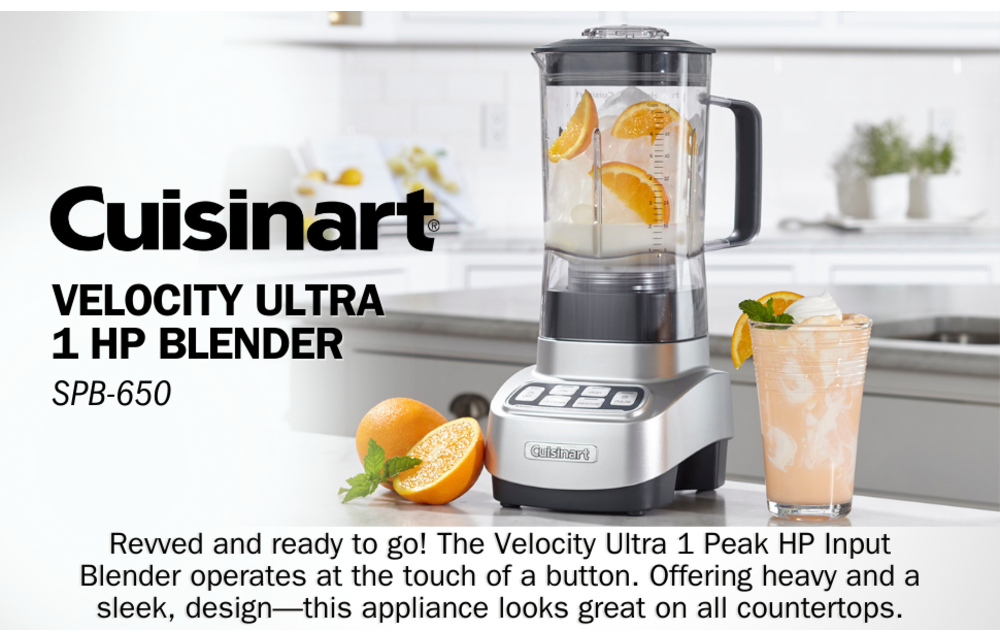 Blender - Velocity Ultra 1 Horsepower Blender