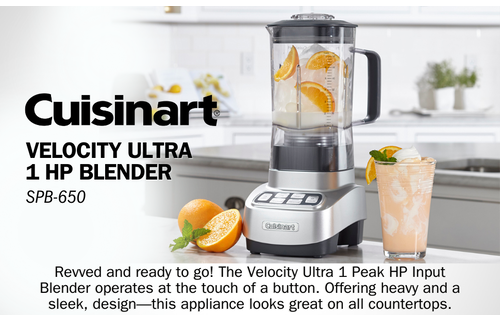 Blender - Velocity Ultra 1 Horsepower Blender