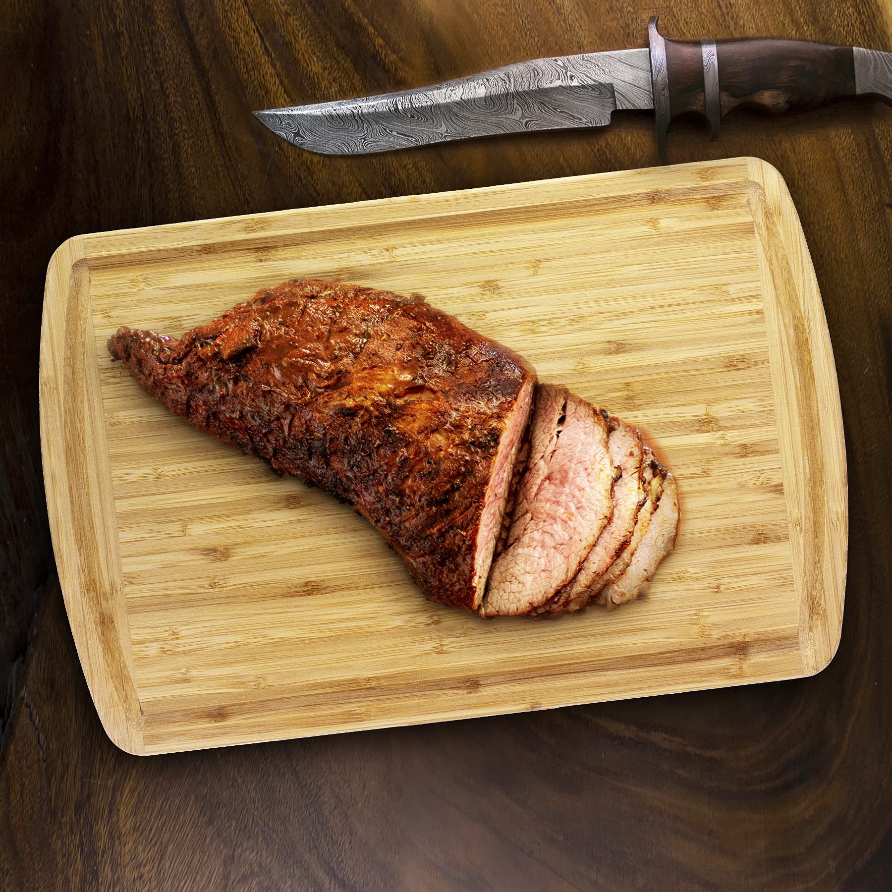 Malibu Groove Carving Board 18"x12"x.75"