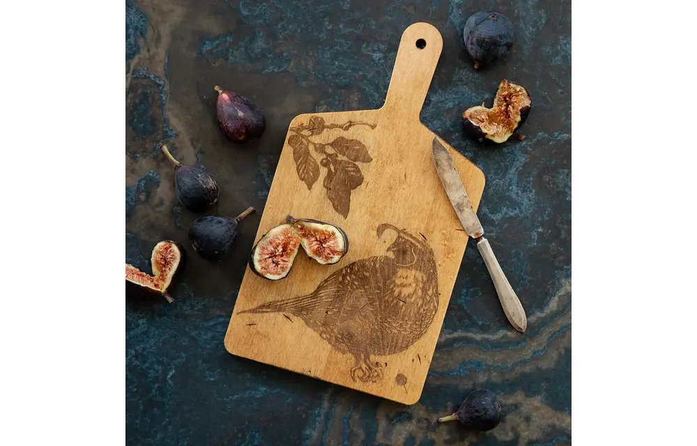 Quail Artisan Maple Cheese Board