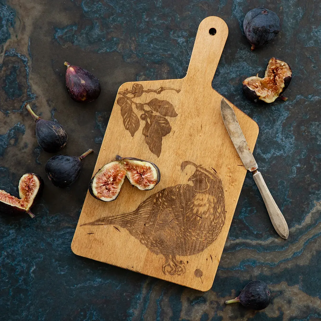 Quail Artisan Maple Cheese Board