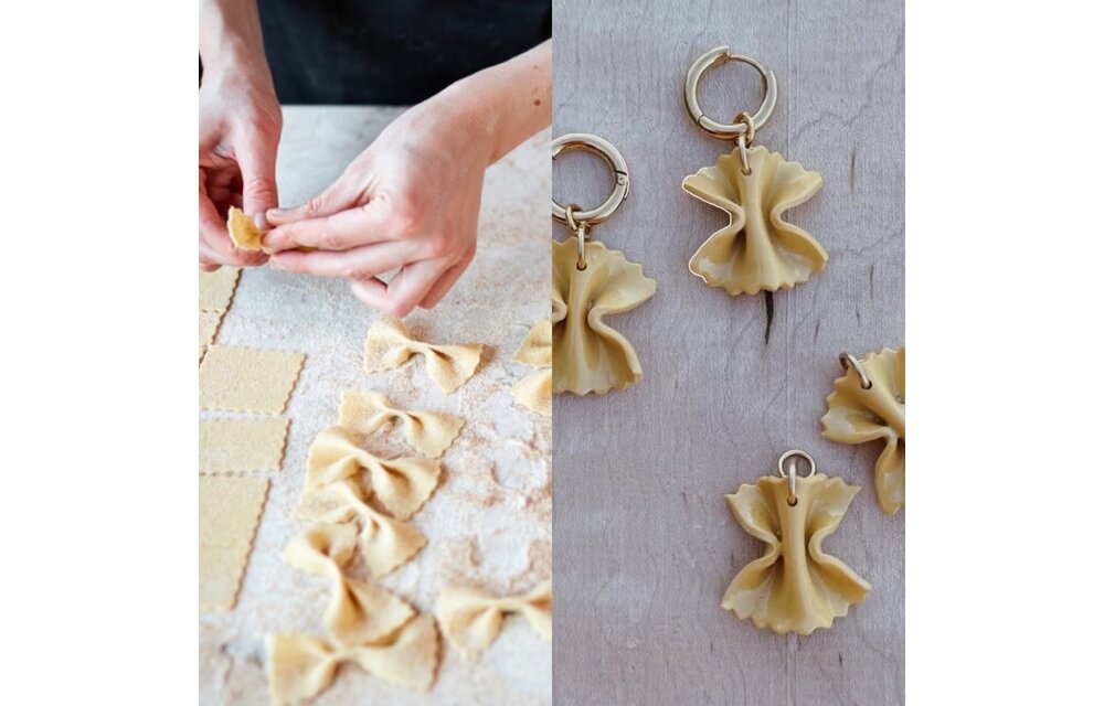 07/16/25 Farfalle pasta & Farfalle earrings 6:00pm