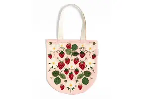 Strawberry Patch Canvas Tote Bag
