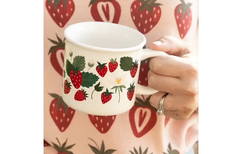 Strawberry Patch Mug