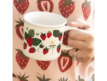 Strawberry Patch Mug