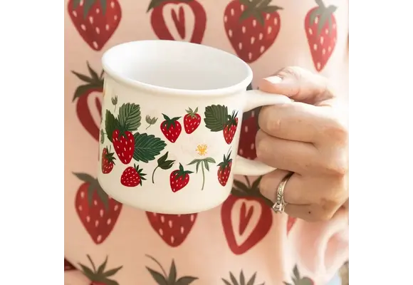 Strawberry Patch Mug