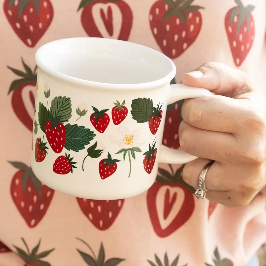 Strawberry Patch Mug