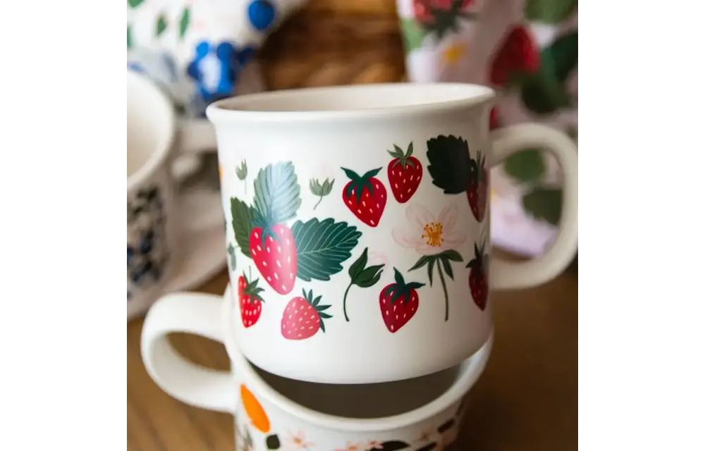 Strawberry Patch Mug