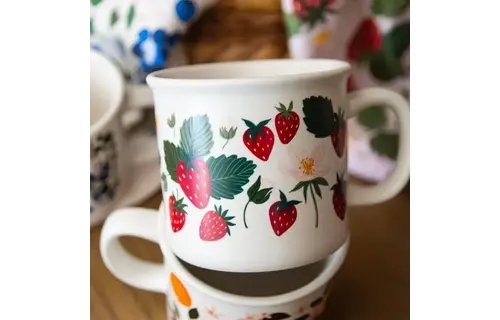 Strawberry Patch Mug