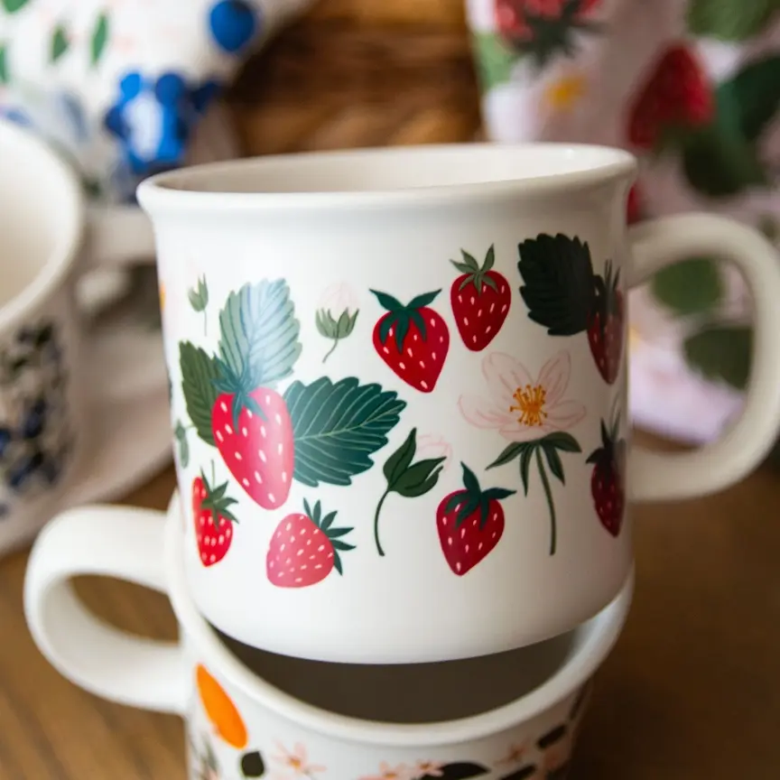 Strawberry Patch Mug