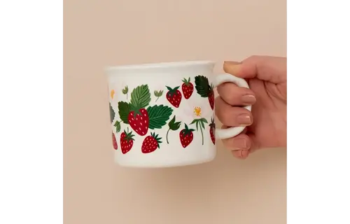 Strawberry Patch Mug