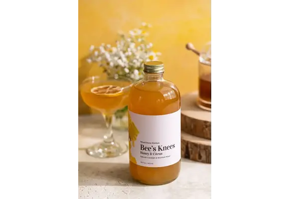 Bee's Knees Cocktail + Mocktail Mixer 16oz