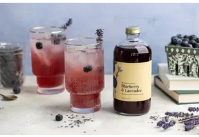 Blueberry + Lavender Cocktail + Mocktail Mixer 16oz