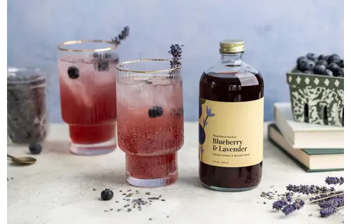 Blueberry + Lavender Cocktail + Mocktail Mixer 16oz