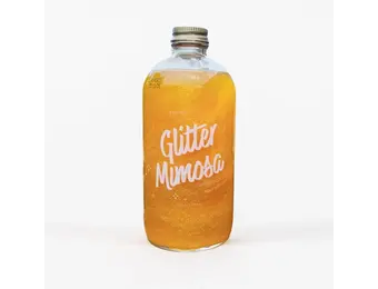 Glitter Mimosa Mixer 16oz